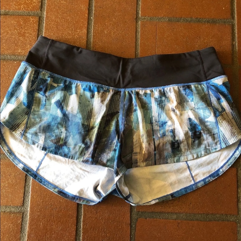 Lululemon speed shorts 6